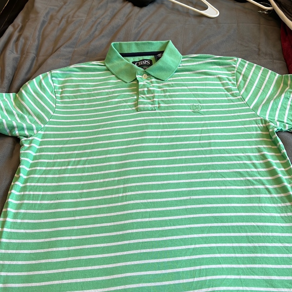 Chaps men’s polo shirt size large